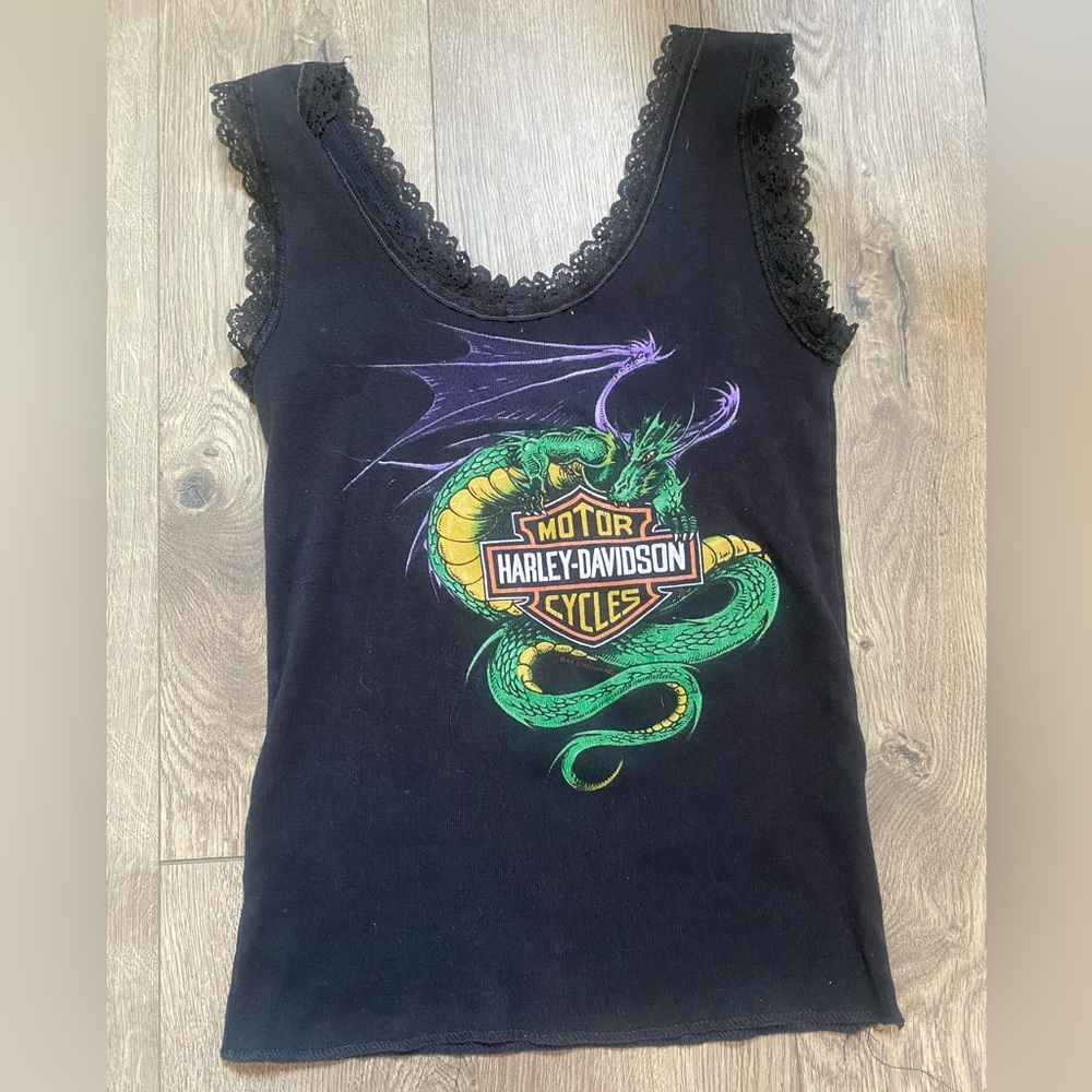 Harley Davidson dragon tank top grand junction Colorado SMALL